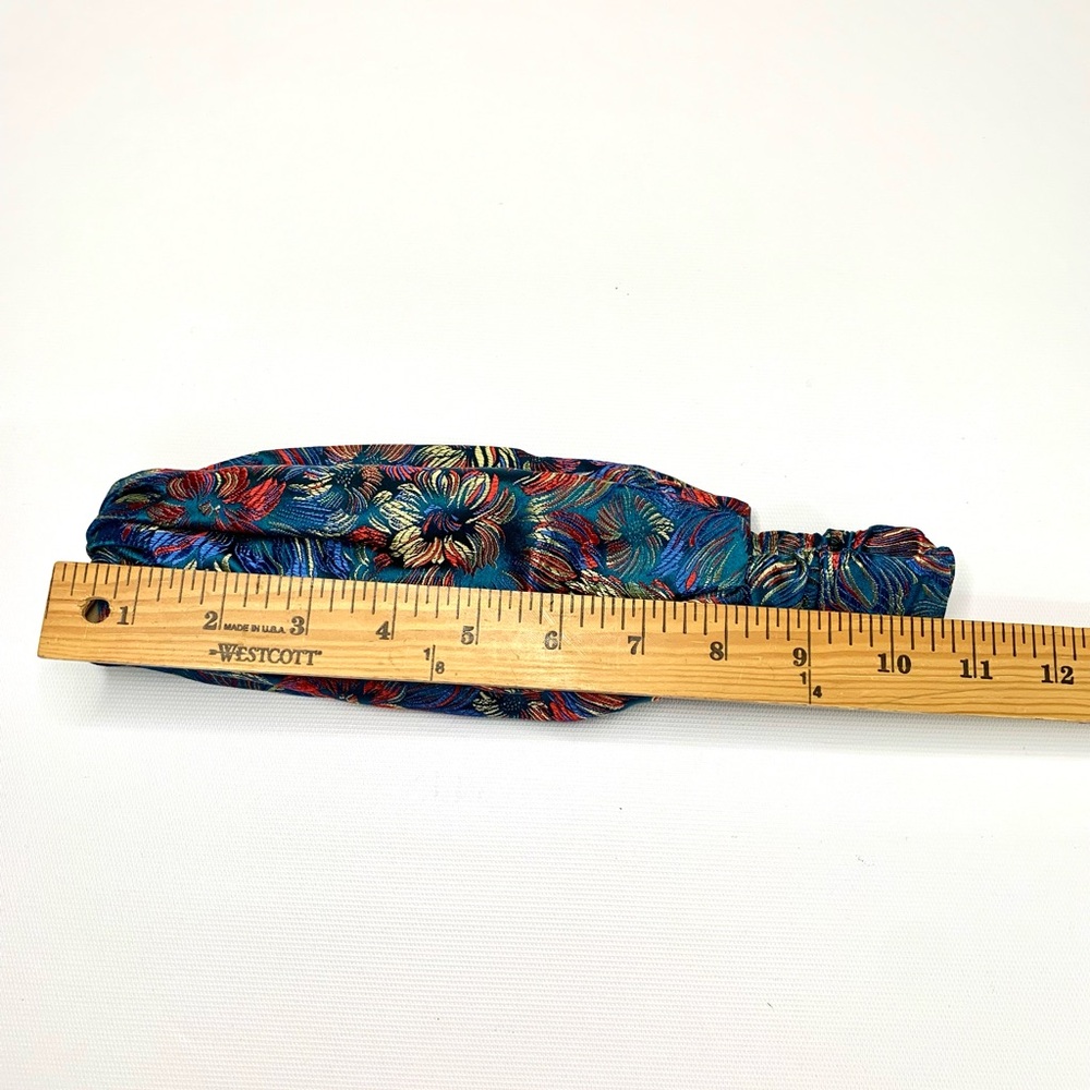 Headband handmade from luxury jacquard fabric fully lined with elastic - Picture 5 of 10